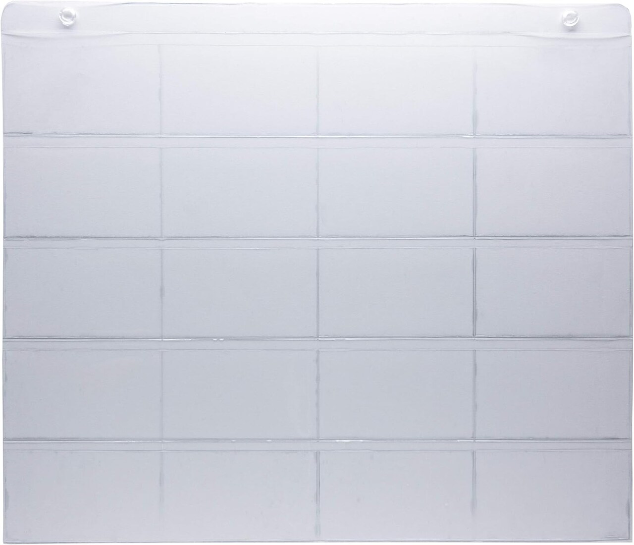 3" x 5" Index Card Holder Sleeve. 5 Rows 4 Cols, 20 Card Slots, 18"x22"